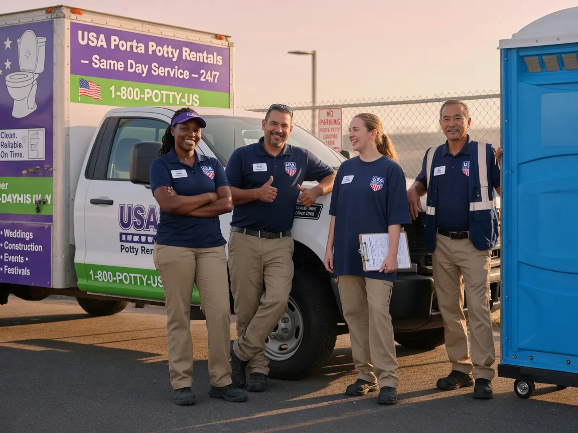 Porta Potty Rental company in Drury, MA